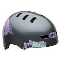 bell faction pattern bmx helmet grey l
