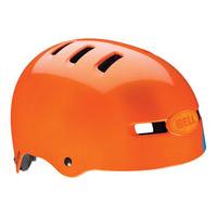 bell faction bmx helmet with graphics orange l