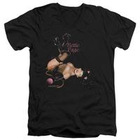 Bettie Page - Kitty Pin Up V-Neck