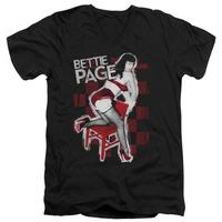 Bettie Page - Over A Chair V-Neck
