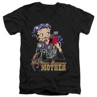 betty boop not your average mother v neck