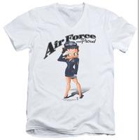 Betty Boop - Air Force Boop V-Neck