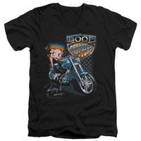betty boop choppers v neck