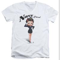 Betty Boop - Navy Boop V-Neck