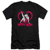 Betty Boop - Scrolling Hearts (slim fit)