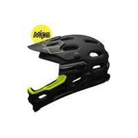 Bell Super 3R Helmet with MIPS | Black/Yellow - S