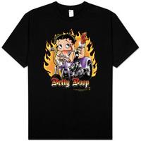 Betty Boop - Biker Flames Boop