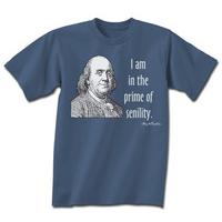 Ben Franklin Prime Of Senility