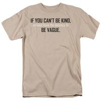 Be Vague