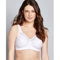 bestform cotton comfort white bra