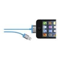 belkin mixit 30 pin to usb chargesync cable blue