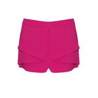 Berry Fold Front Shorts