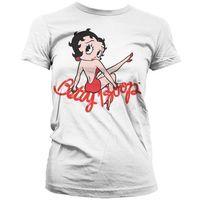 betty boop womens t shirt dressed in red