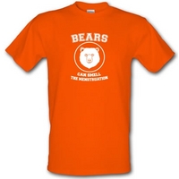 Bears Can Smell The Menstruation male t-shirt.