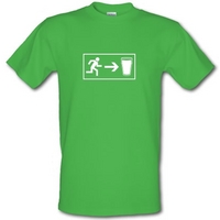Beer Exit male t-shirt.