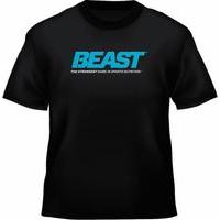 Beast Sports Nutrition Unleash The Beast Tee Large Black