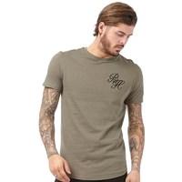 Beck And Hersey Mens Bury T-Shirt Khaki