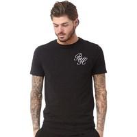 beck and hersey mens bury t shirt black