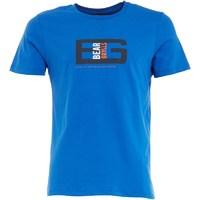 Bear Grylls Mens Graphic T-Shirt Sport Blue