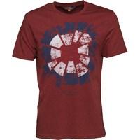 Ben Sherman Mens Broken Target T-Shirt Port Royal Marl