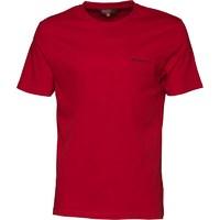 ben sherman mens plain pocket t shirt scooter red