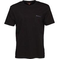 Ben Sherman Mens Plain Pocket T-Shirt Black