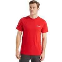 Berghaus Men\'s Blocked T-Shirt - Red, Red