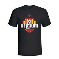 Belgium Country Logo T-shirt (black) - Kids