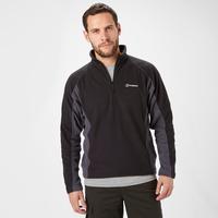 berghaus mens hartsop half zip fleece black black