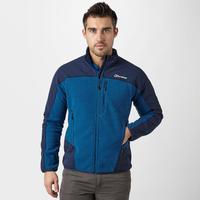 berghaus mens fortrose pro fleece jacket blue blue