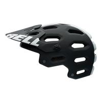 Bell Super 2 Mountain Bike Helmet - Matt Black / White Viper / Small / 52-56cm