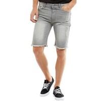 Bellfield Mens Amino Denim Shorts Grey