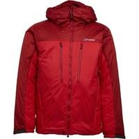 berghaus mens extreme 7000 belay hydroloft jacket reddark red