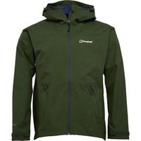 berghaus mens stormcloud aq2 shell jacket dark green