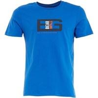 bear grylls mens graphic t shirt sport blue