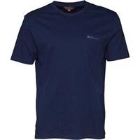 ben sherman mens plain pocket t shirt admiral blue