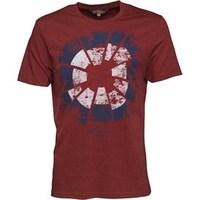 Ben Sherman Mens Broken Target T-Shirt Port Royal Marl