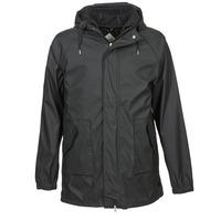 bellfield horrow mens parka in black