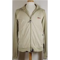 Bench size large beige casual jacket