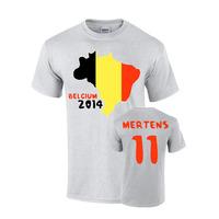 belgium 2014 country flag t shirt mertens 11