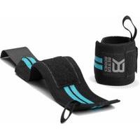 better bodies womens wrist wraps aqua blue