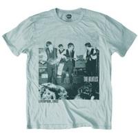 Beatles Cavern 1962 Silver Mens T-Shirt: X-Large