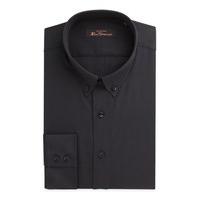 Ben Sherman Black Poplin Shirt 15 Black