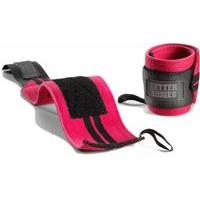 better bodies womens wrist wraps hot pink