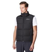 berghaus mens akka down vest black