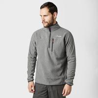Berghaus Men\'s Stainton Half Zip Fleece - Grey, Grey