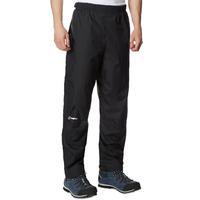 berghaus mens deluge overtrousers black black