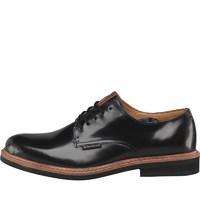 ben sherman mens gibson shoes black