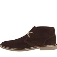 Ben Sherman Mens Desert Boots Brown