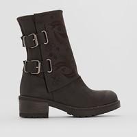 BEI Ankle Boots with Straps